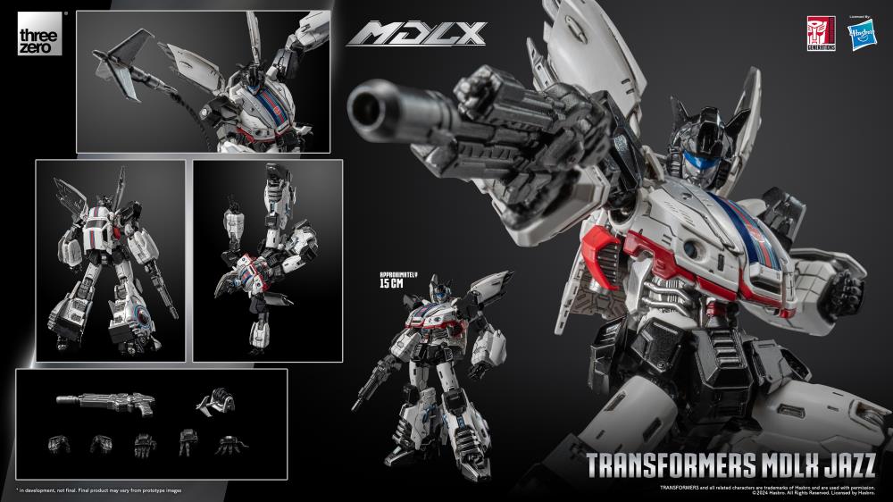 PREORDER Transformers MDLX Articulated Figure Series Jazz