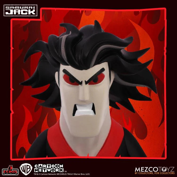 PREORDER Samurai Jack 5 Points Deluxe Action Figure Set (Samurai Jack + Aku + Mad Jack)