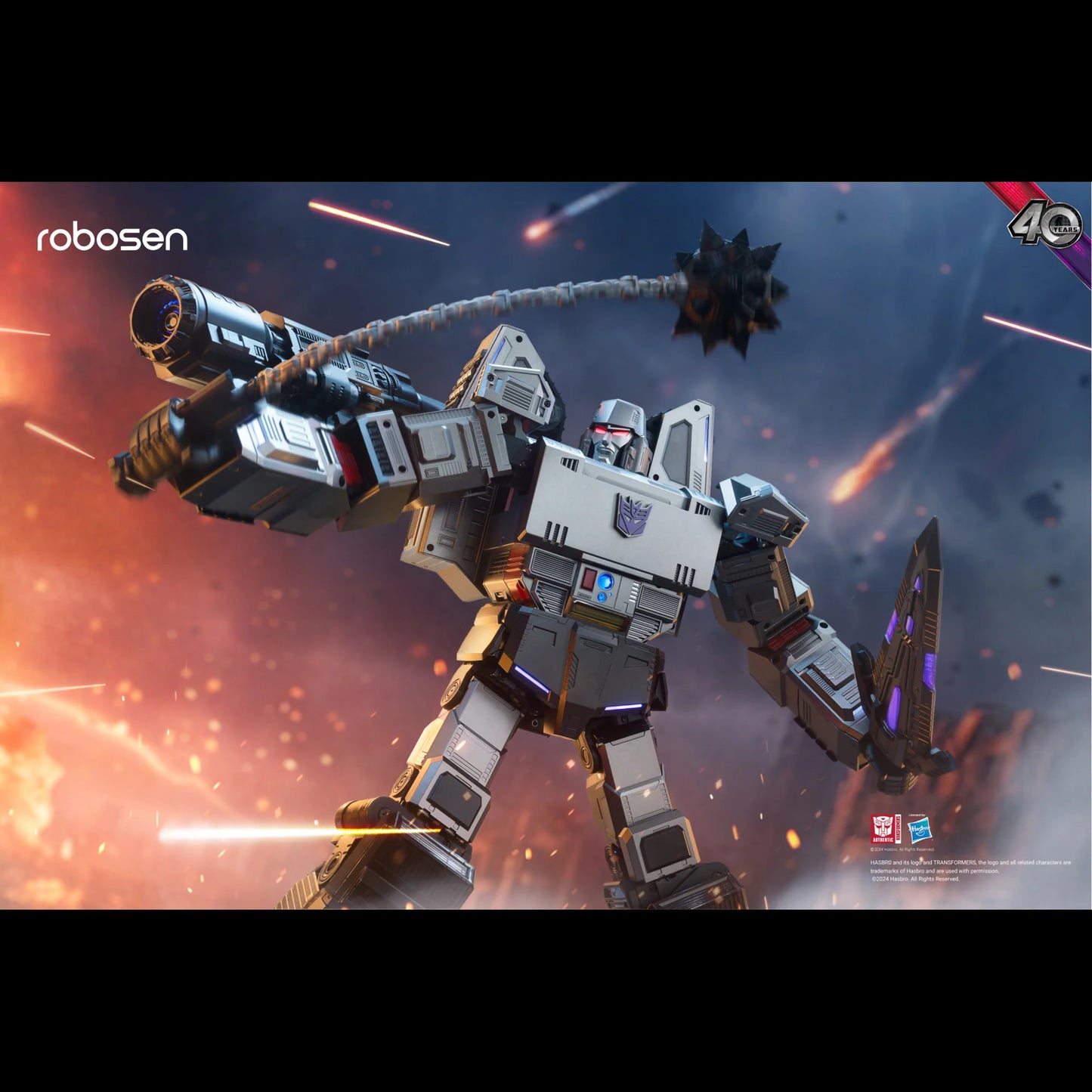 PREORDER Robosen Transformers Megatron Auto-Converting Robot Flagship