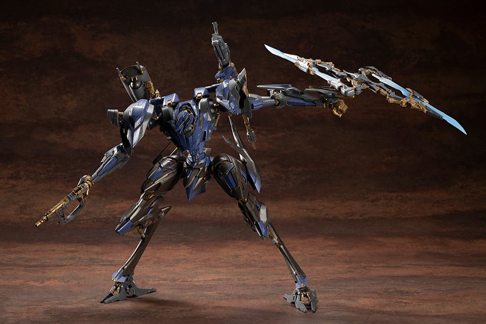 PREORDER Armored Core VI: Fires of Rubicon V.I.O.S. Schneider Nachtreiher/40E Steel Haze Model Kit