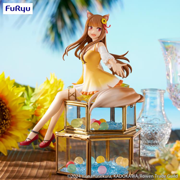 PREORDER Spice and Wolf Noodle Stopper Figure Holo Sunflower Dress ver.