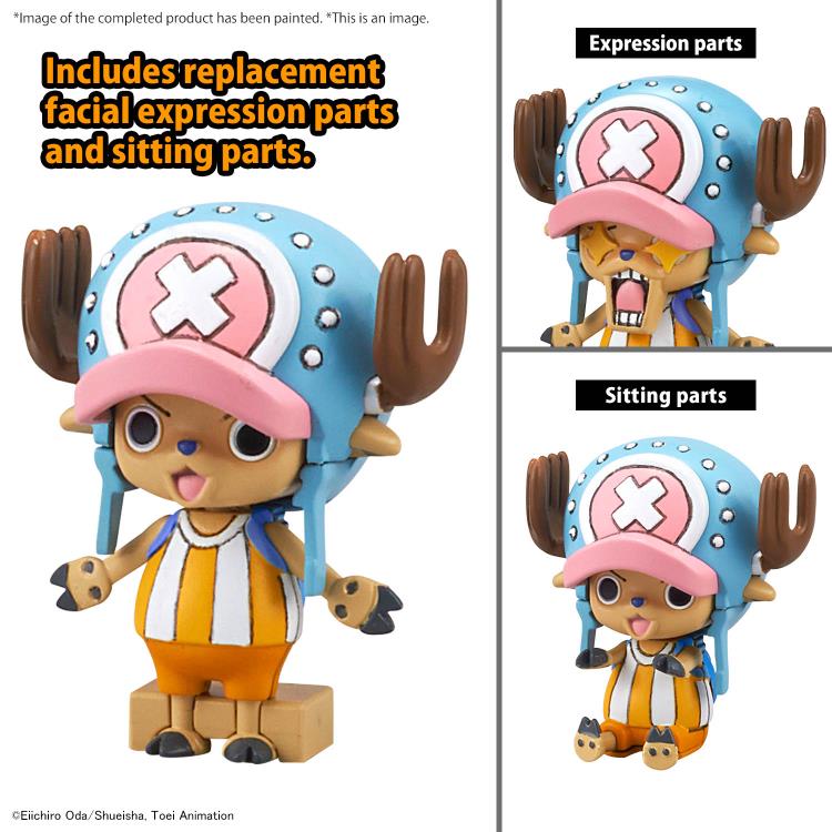 PREORDER One Piece Chopper Robo 01 Chopper Tank & 02 Chopper Wing Model Kit Set