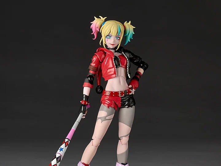 PREORDER Suicide Squad Isekai Amazing Yamaguchi Revoltech NR082 Harley Quinn Action Figure