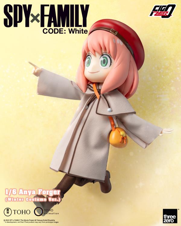 PREORDER Spy x Family Code: White FigZero Anya Forger (Winter Costume Ver.) 1/6 Scale Figure