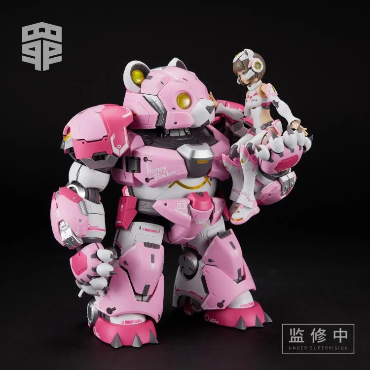 PREORDER Seven Deadly Sins SIN-03 Sloth with Honey the Bear and Coconut the Rhino Crash 1/10 Scale Model Kit