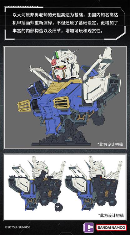 IN STOCK BN Metal Works Vol.1 RX-78-2 Gundam