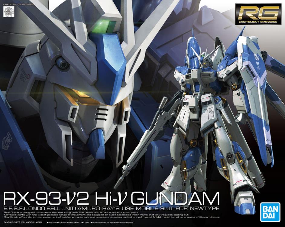 IN STOCK RG 1/144 Hi-Nu Gundam