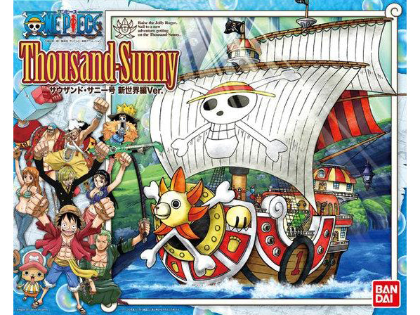 IN STOCK One Piece Thousand Sunny New World Version Model Kit