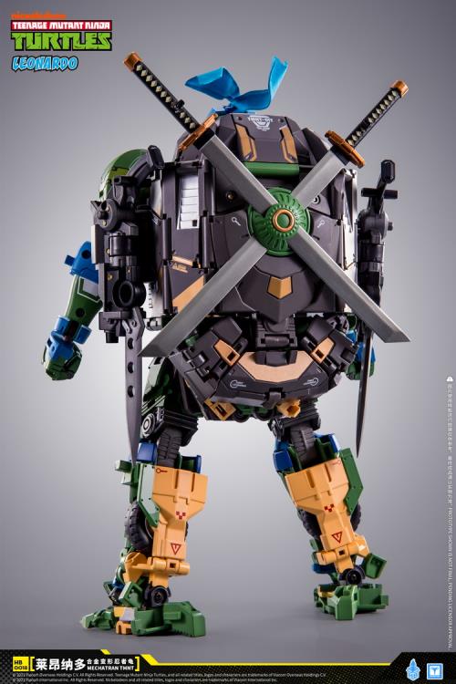 PREORDER Teenage Mutant Ninja Turtles MechaTran HB0018 Leonardo Figure Reissue
