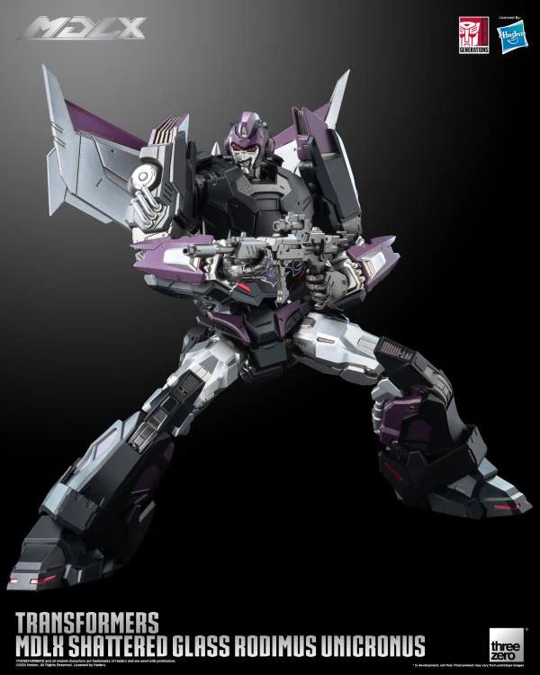 PREORDER Transformers MDLX Articulated Figure Series Shattered Glass Rodimus Unicronus