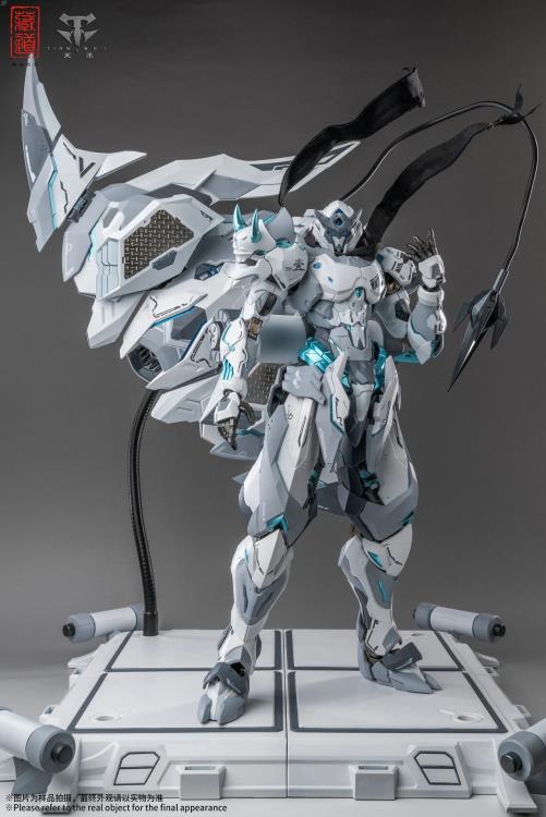 PREORDER CangDao CD-07W Hurricane Ninja Zhan Ming (White Ghost Ver.) Action Figure