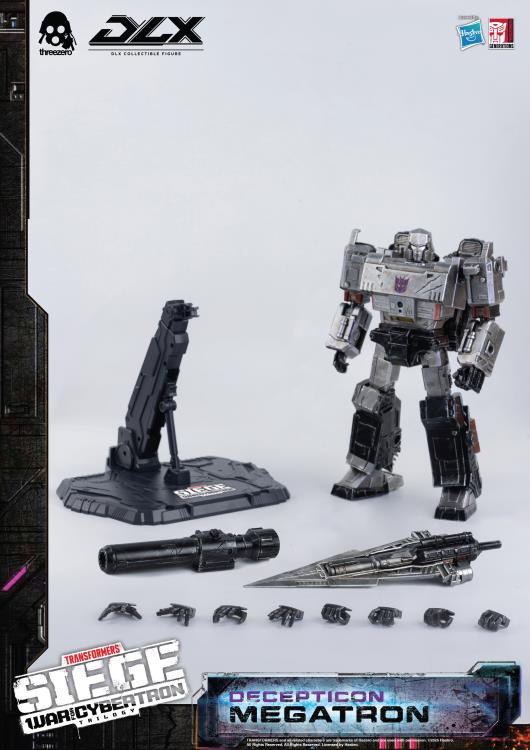 PREORDER Transformers: War for Cybertron Trilogy DLX Scale Collectible Series Decepticon Megatron Action Figure
