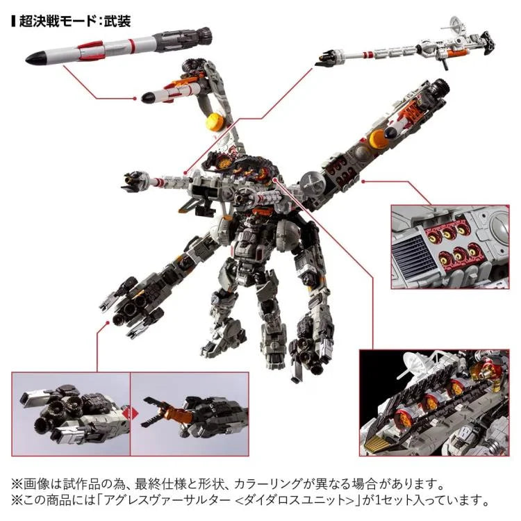 PREORDER Diaclone TM-36 Tactical Mover Aggress Versaulter (Diatalos Unit)