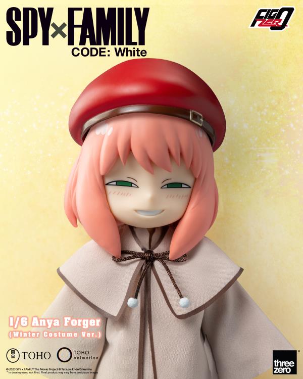 PREORDER Spy x Family Code: White FigZero Anya Forger (Winter Costume Ver.) 1/6 Scale Figure