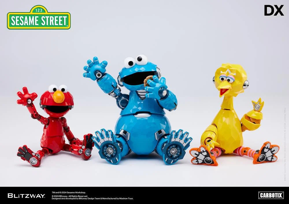 PREORDER Sesame Street Carbotix (DX Ver.) Action Figure Set