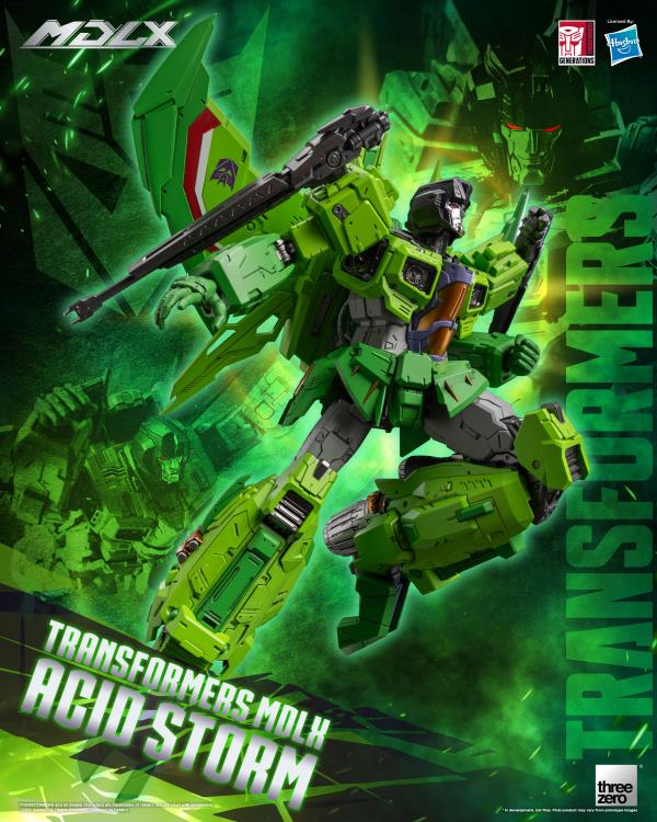 PREORDER Transformers MDLX Articulated Figure Series Acid Storm BBTS 25th Anniversary Exclusive