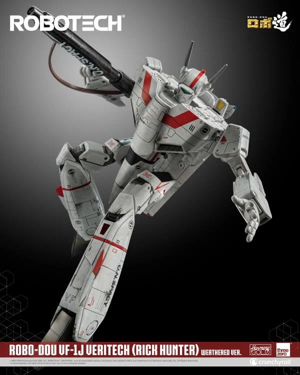 PREORDER Robotech ROBO-DOU VF-1J Veritech (Rick Hunter Weathered Ver.) BBTS Exclusive Action Figure