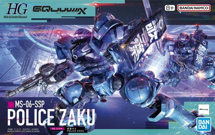 IN STOCK 1/144 HG MS-06-SSP Police Zaku