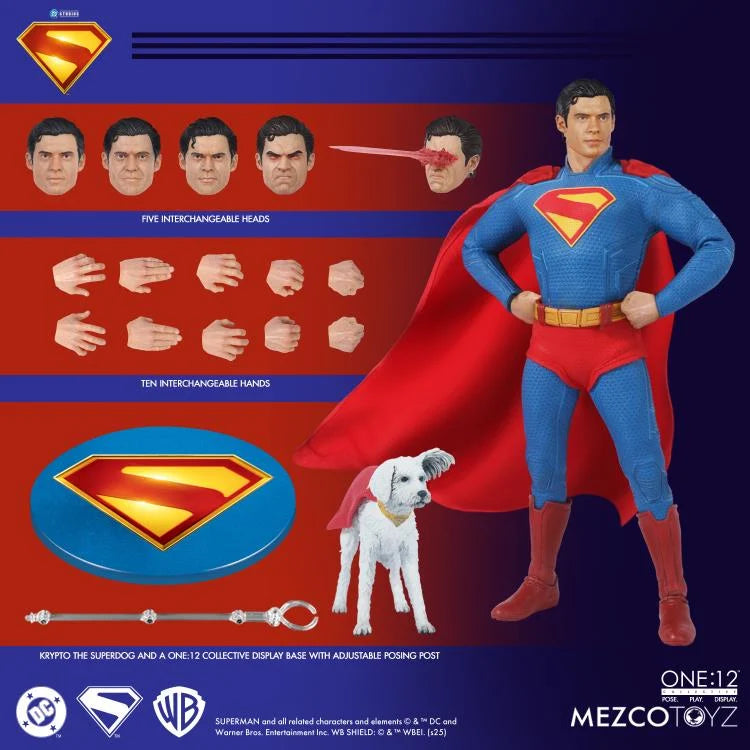 PREORDER Superman (2025) One:12 Collective Superman Action Figure