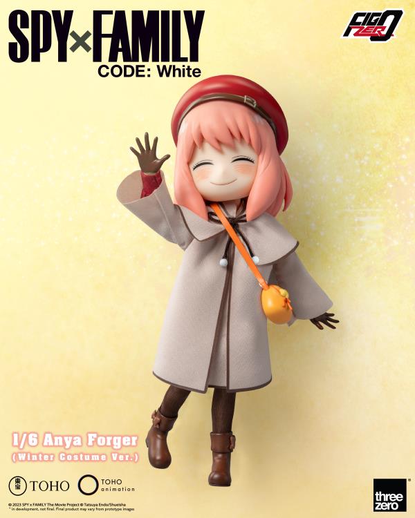 PREORDER Spy x Family Code: White FigZero Anya Forger (Winter Costume Ver.) 1/6 Scale Figure