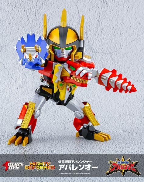 PREORDER MIGHTY DEFORMED ABARENOH / DINO THUNDER THUNDERSAURUS MEGAZORD