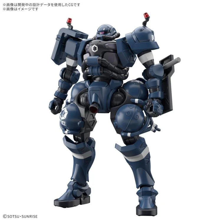 PREORDER Mobile Suit Gundam GQuuuuuuX HGGQ MS-06-SSP Police Zaku 1/144 Scale Model Kit