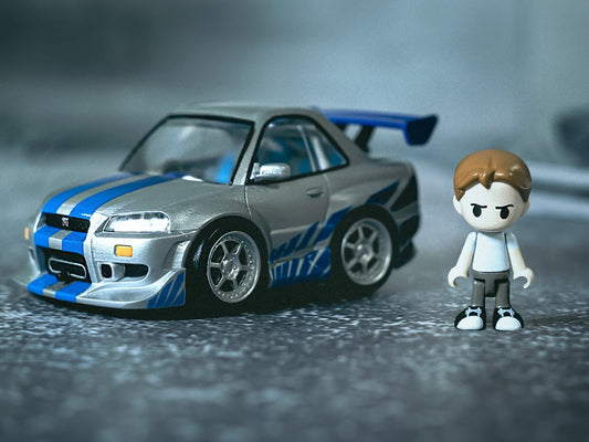PREORDER QV-02 The Fast and the Furious Nissan Skyline GT-R (R34)