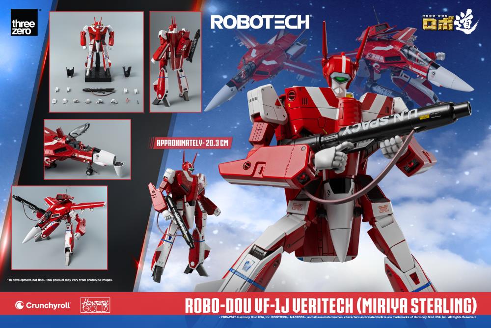 PREORDER Robotech ROBO-DOU VF-1J Veritech (Miriya Sterling) Action Figure