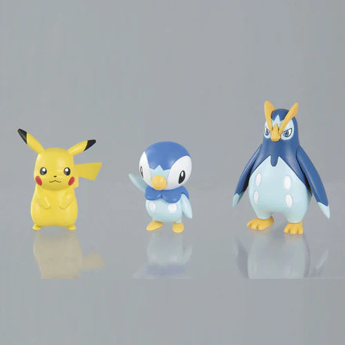 IN STOCK Pokemon Plamo Collection Empoleon Evolution Set