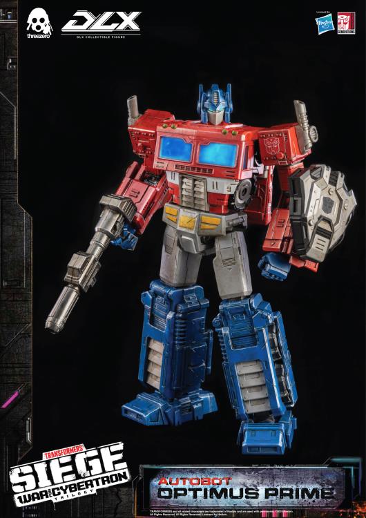 PREORDER Transformers: War for Cybertron Trilogy DLX Scale Collectible Series Autobot Optimus Prime Action Figure