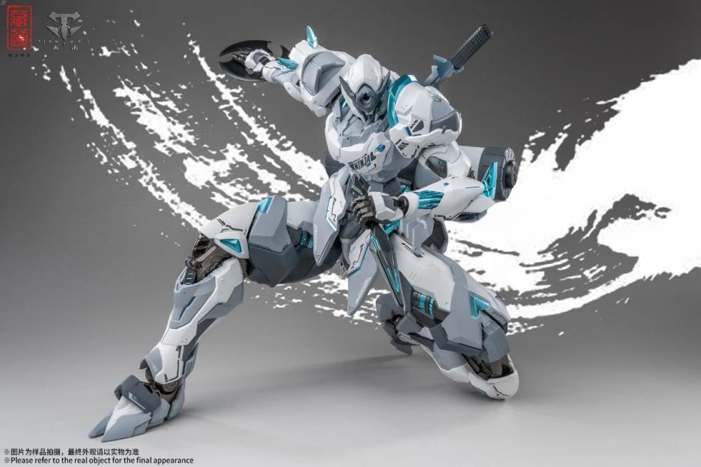 PREORDER CangDao CD-07W Hurricane Ninja Zhan Ming (White Ghost Ver.) Action Figure