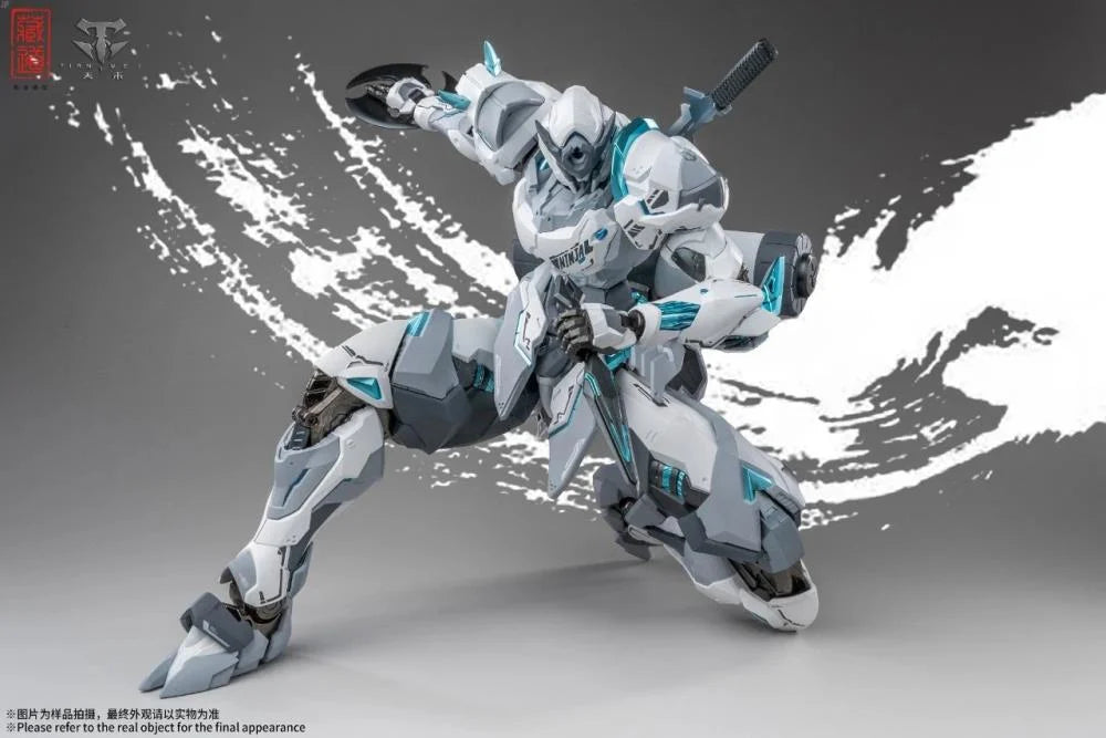 IN STOCK CangDao CD-07W Hurricane Ninja Zhan Ming (White Ghost Ver.) Action Figure