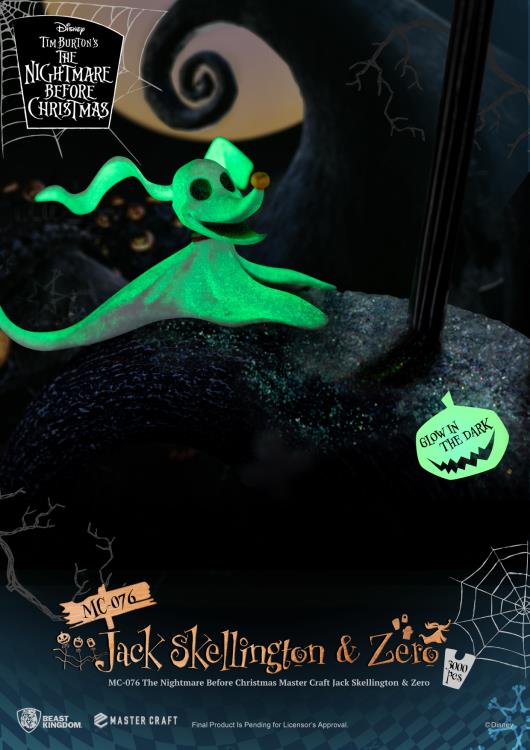 PREORDER MC-076 The Nightmare Before Christmas Master Cra Jack Skellington & Zero