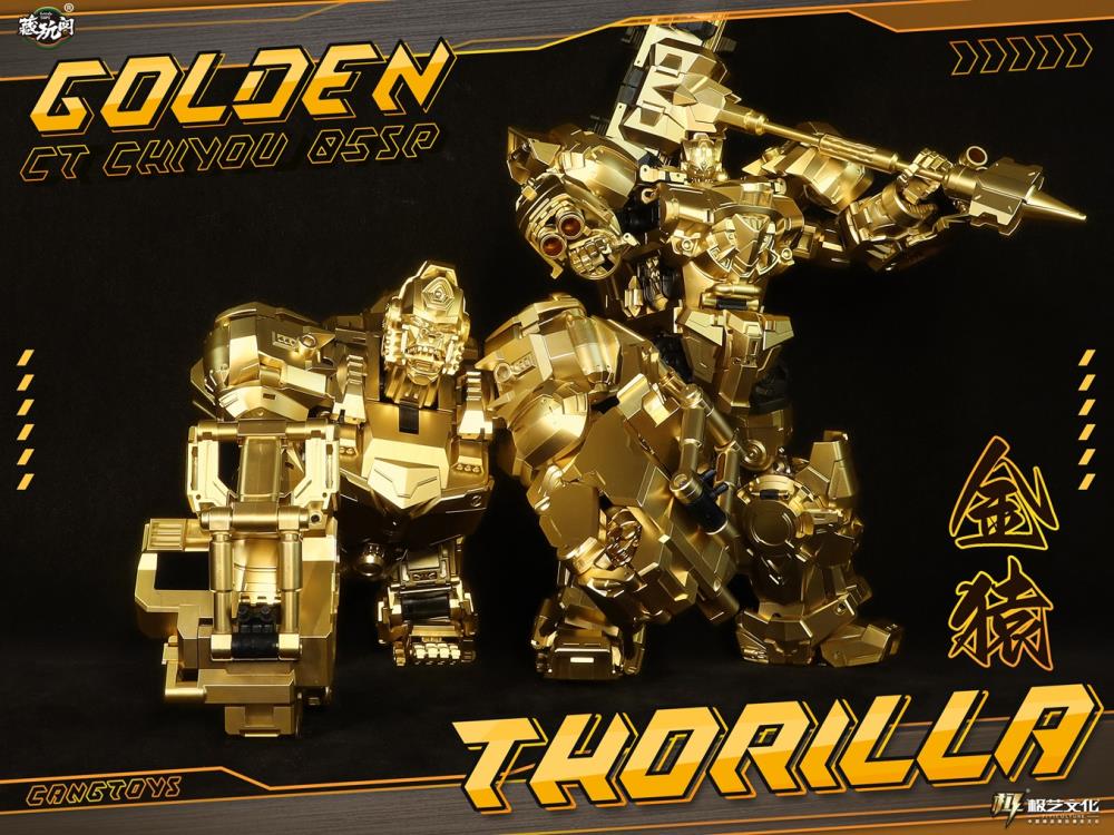 PREORDER CT-Chiyou-01-08SP Thunderking (Gold Ver.) Complete Set