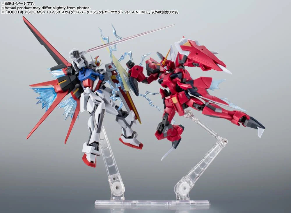 PREORDER Mobile Suit Gundam SEED Robot Spirits FX-550 Skygrasper & Effect Parts Set (Ver. A.N.I.M.E.)