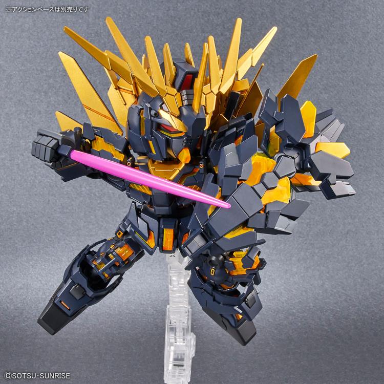 IN STOCK Mobile Suit Gundam SD Gundam Cross Silhouette Unicorn Gundam Unit 2 Banshee (Destroy Mode) & Banshee Norn Parts Set