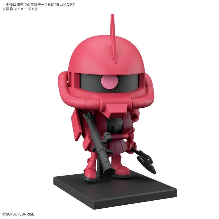 PREORDER Mobile Suit Gundam Gunpla-kun Model Series Char's Zaku-kun (Runner Ver. with Reproduction Parts) 1/1 Scale Model Kit