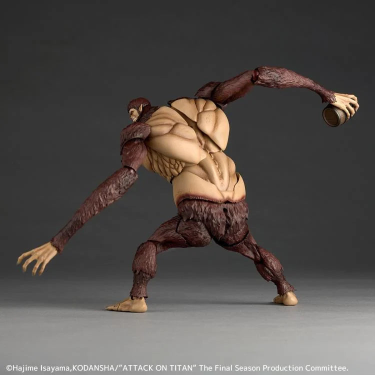 PREORDER Attack on Titan Amazing Yamaguchi Revoltech NR097 Beast Titan Action Figure