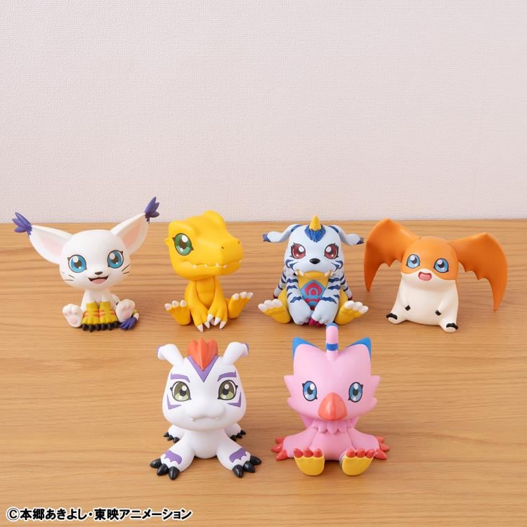 PREORDER Digimon Adventure Look Up Series Piyomon & Gomamon Figure Set with Gift