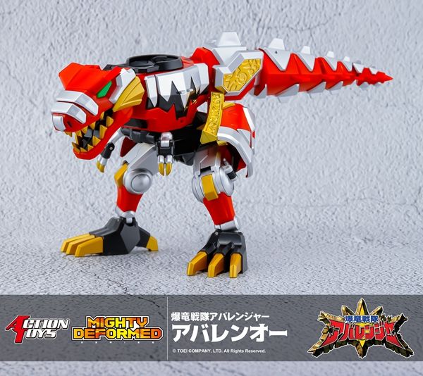 PREORDER MIGHTY DEFORMED ABARENOH / DINO THUNDER THUNDERSAURUS MEGAZORD