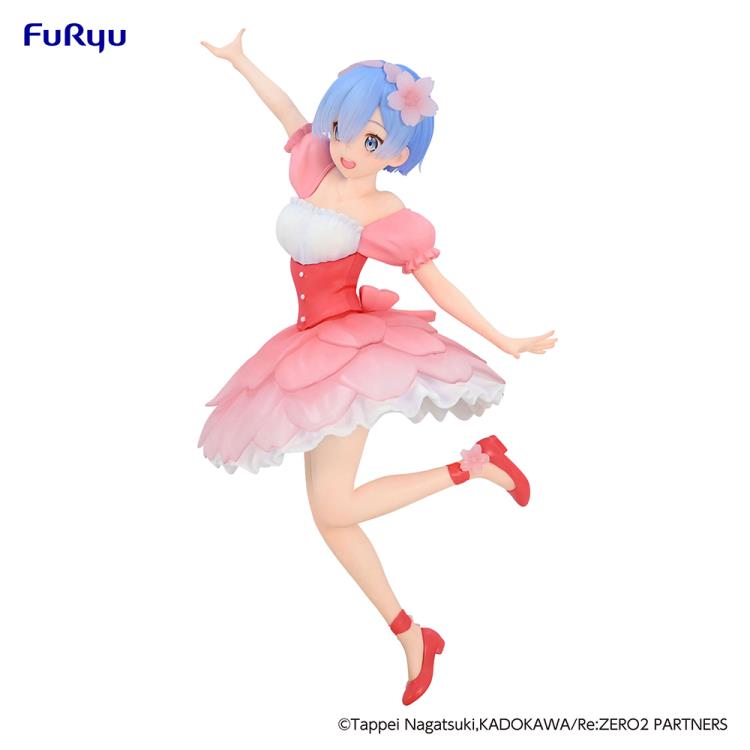 PREORDER Re:Zero Starting Life in Another World Trio-Try-iT Rem (Cherry Blossoms) Figure