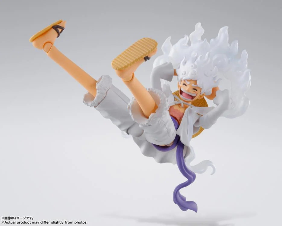 PREORDER One Piece S.H.Figuarts Monkey D. Luffy (Gear 5) Action Figure - May 2025 Release