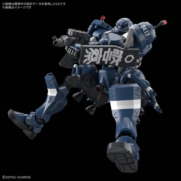 PREORDER Mobile Suit Gundam GQuuuuuuX HGGQ MS-06-SSP Police Zaku 1/144 Scale Model Kit