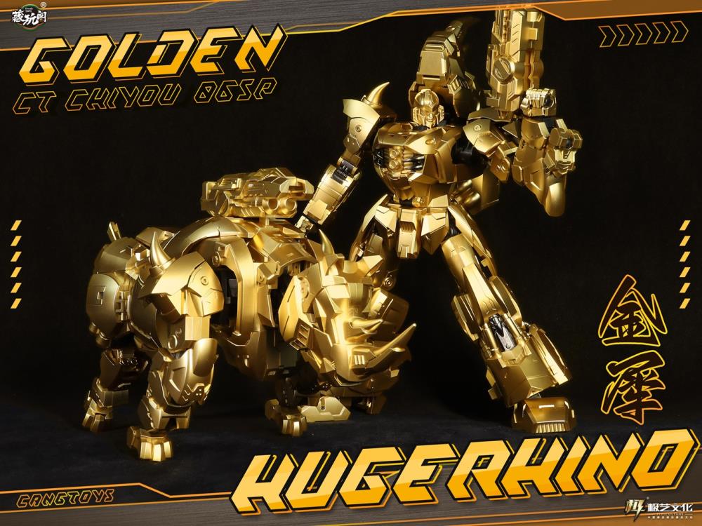 PREORDER CT-Chiyou-01-08SP Thunderking (Gold Ver.) Complete Set