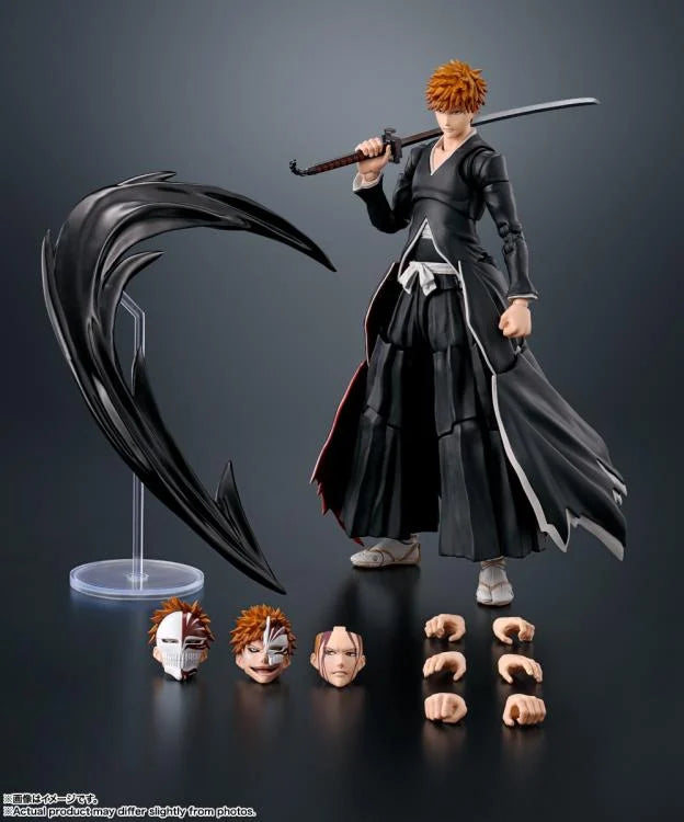 PREORDER Bleach S.H.Figuarts Ichigo Kurosaki (Getsugatensho Ver.) Action Figure