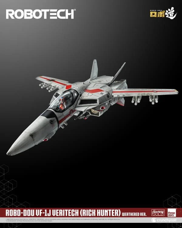 PREORDER Robotech ROBO-DOU VF-1J Veritech (Rick Hunter Weathered Ver.) BBTS Exclusive Action Figure