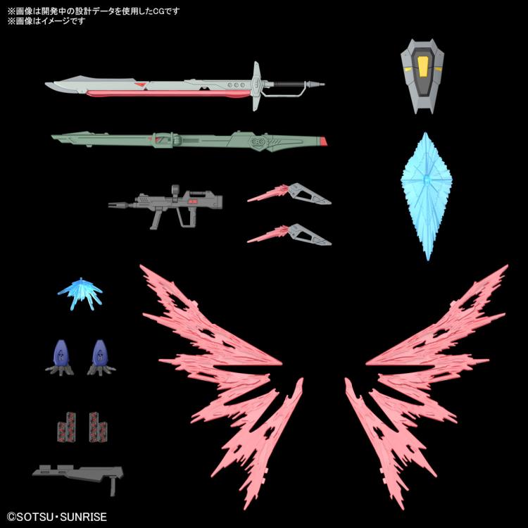 PREORDER Mobile Suit Gundam SEED Freedom HGCE ZGMF/A-42S2 Destiny Gundam Spec II (& Zeus Silhouette) 1/144 Scale Model Kit