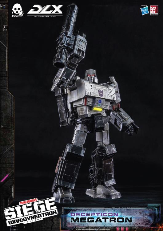 PREORDER Transformers: War for Cybertron Trilogy DLX Scale Collectible Series Decepticon Megatron Action Figure