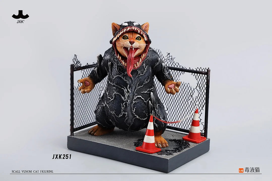 PREORDER JXK 1/6 Scale Venom Cat Figurine JXK251 Resin Figure