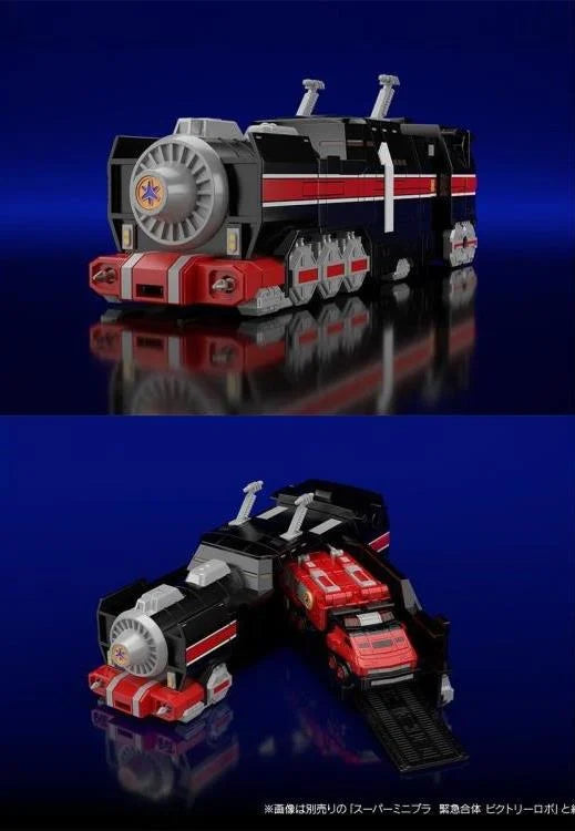 PREORDER KyuuKyuu Sentai GoGoFive Super Mini-Pla Renketsu Gattai Grand Liner Exclusive Model Kit (Reissue)